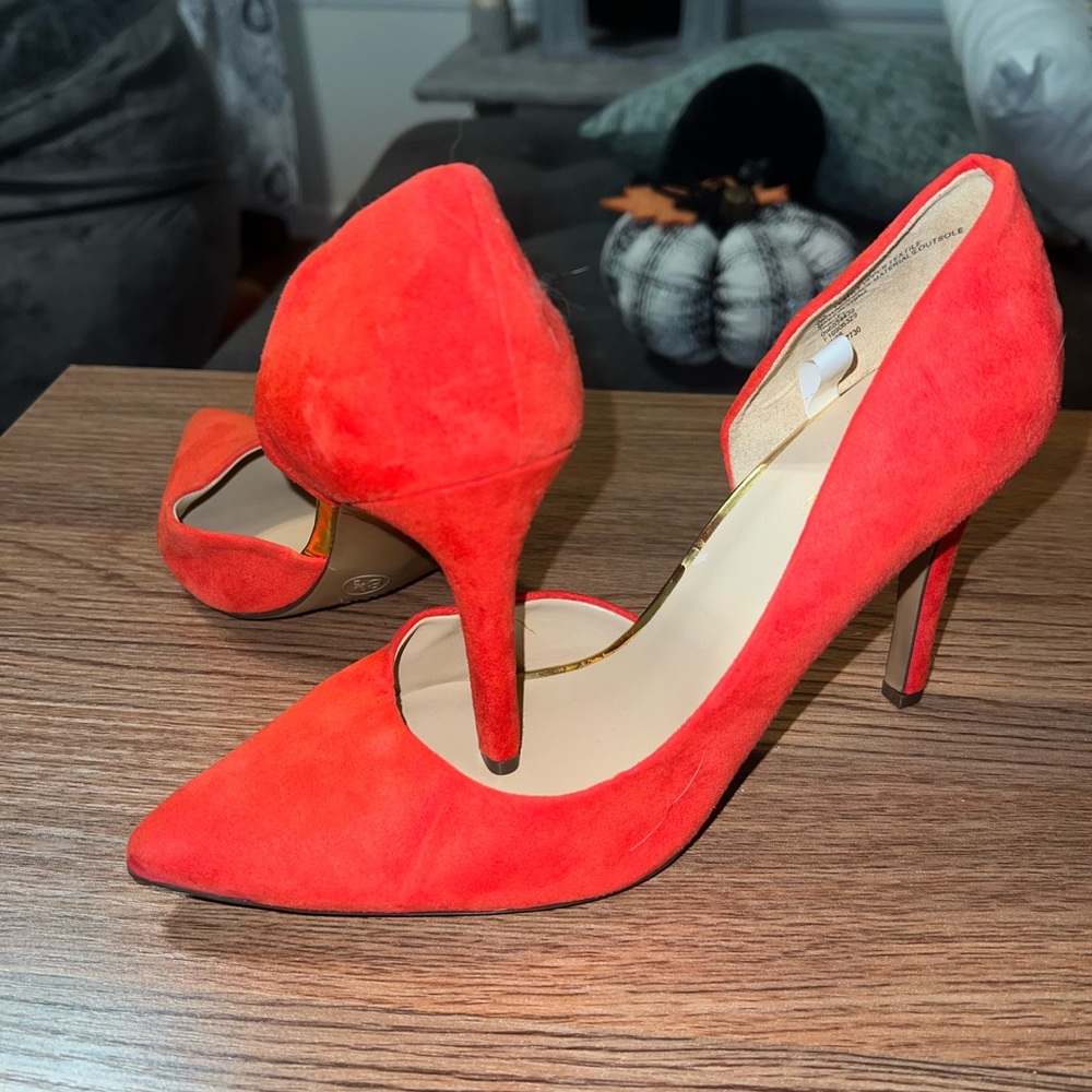 Merona Vibrant Red Heels